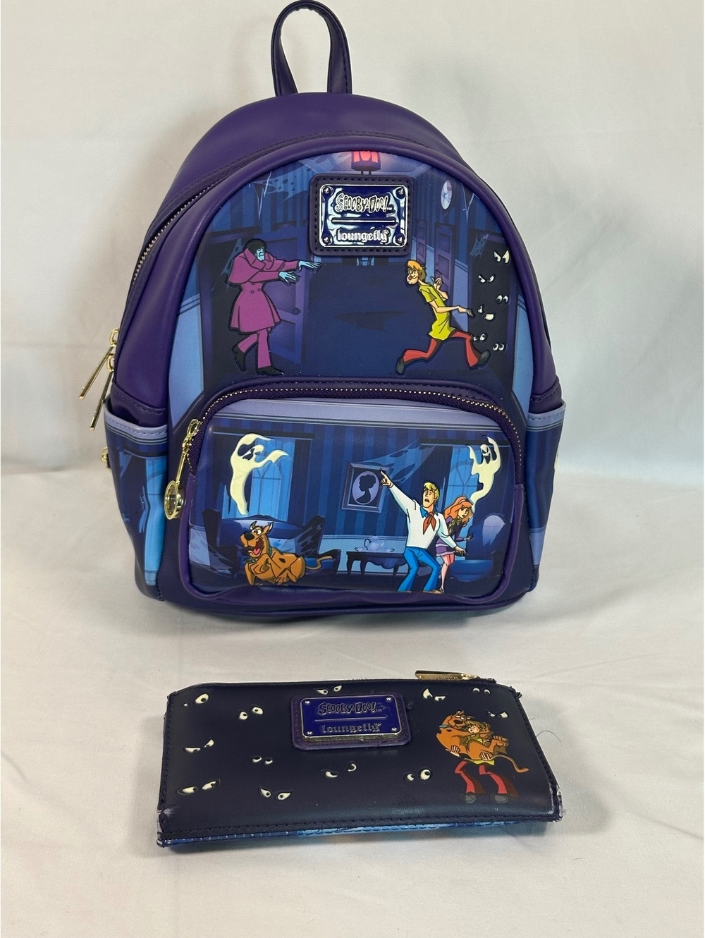 Loungefly Scooby-Doo Scare Chase Mini Backpack and Wallet Set